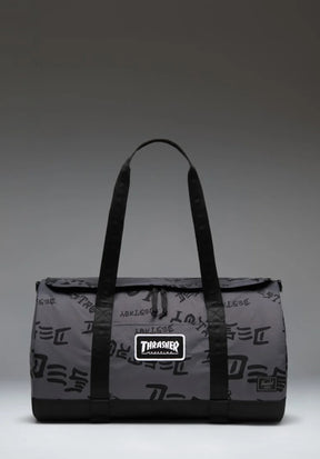 x Thrasher Skate Duffle asphalt/black destroy Vorderansicht