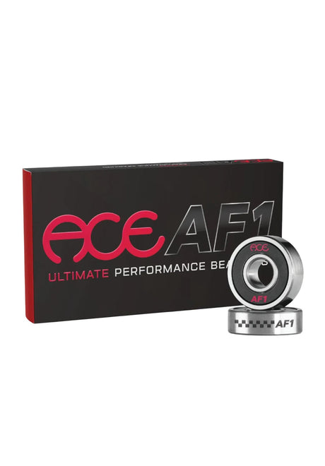 Ace Ultimate Performance Kugellager silver-black – Vorderansicht