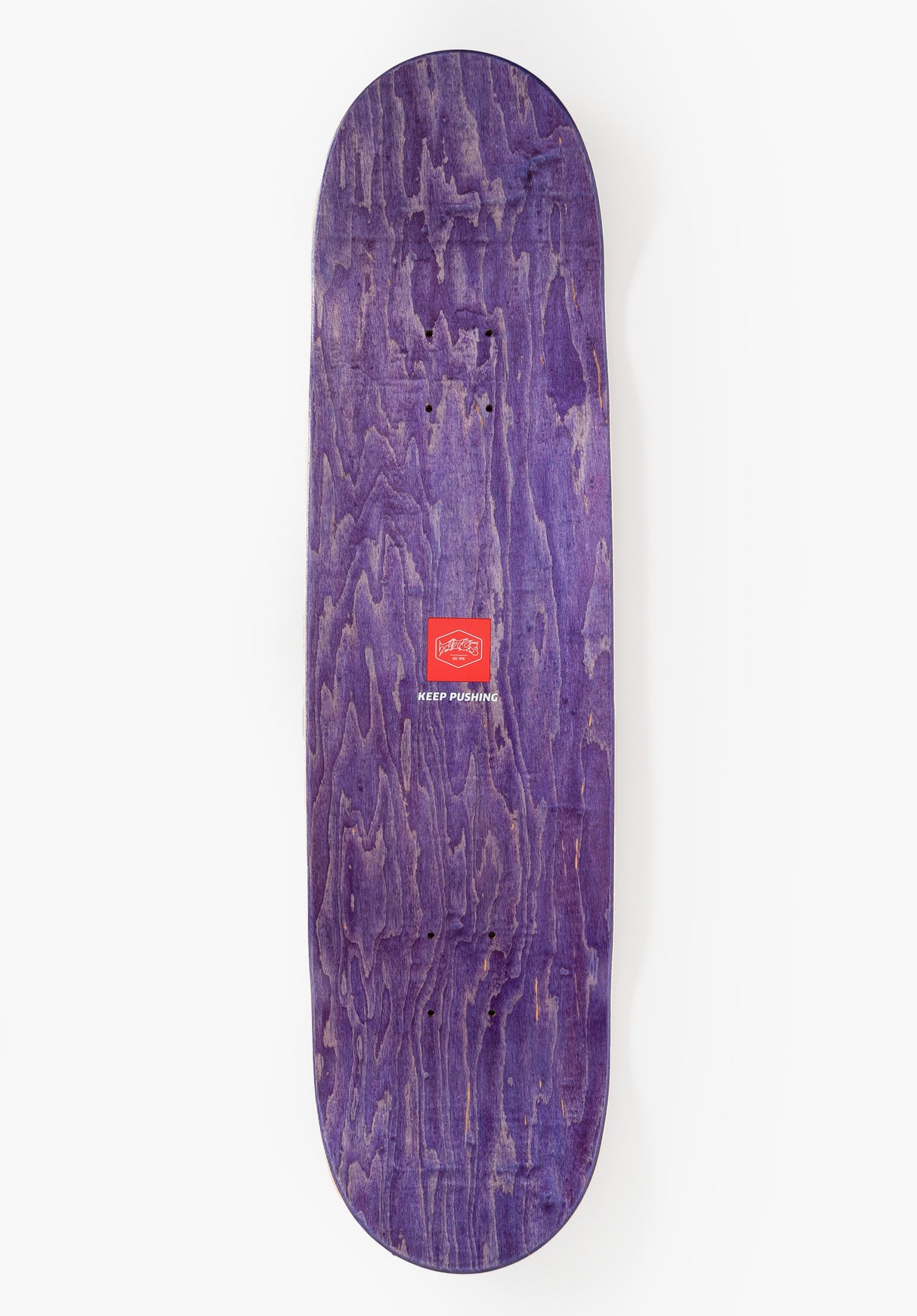 Artsy purple Rueckenansicht