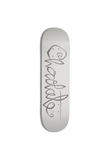 Chocolate Capps OG CScript Deck beige – Vorderansicht