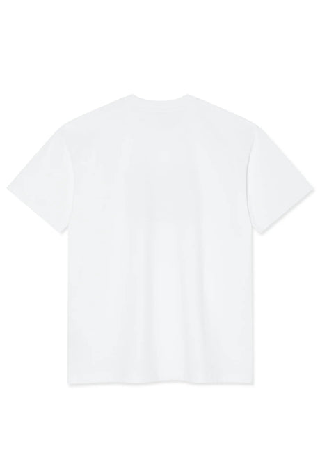 Polar Skate Co Running T-Shirt white – Rückenansicht