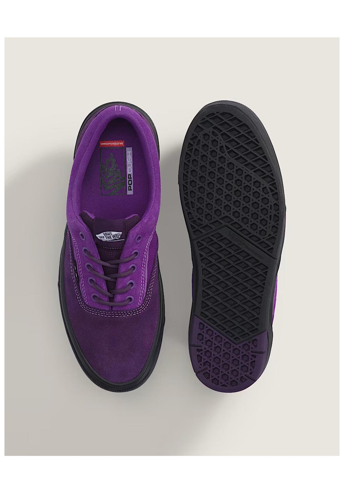 Vans Skate Era Wafflecup Schuhe Jungs mattepurple-black – Detailansicht 1