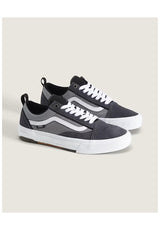 Vans Skate Old Skool Wafflecup Schuhe Jungs 2-tone-grey – Rückenansicht