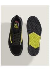 Vans Skate Old Skool Wafflecup Schuhe Jungs reflectiveblack-lime – Detailansicht 1