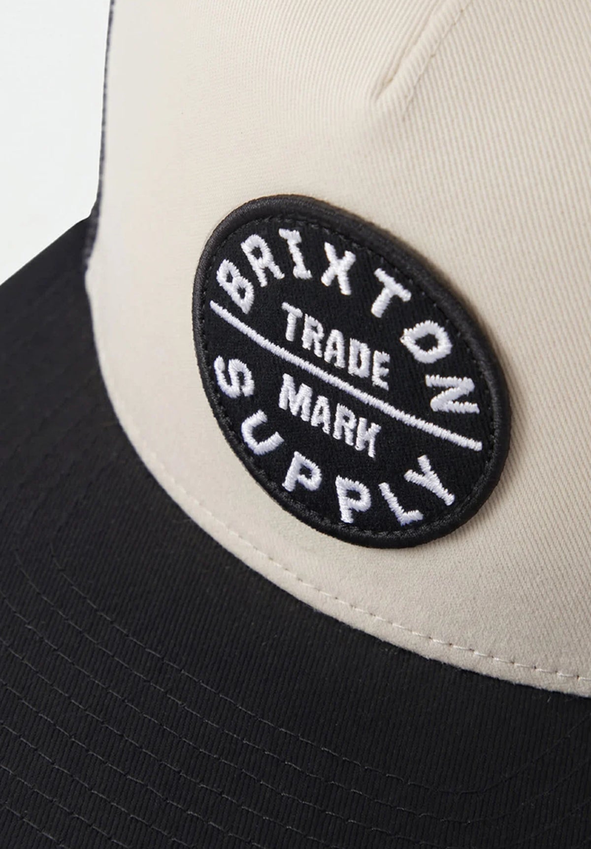Brixton Oath Cap whitecap-black – Detailansicht 1
