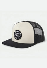 Brixton Oath Cap whitecap-black – Vorderansicht