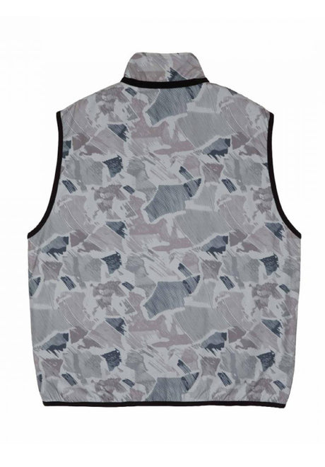 Santa-Cruz Cache Reversible Weste woodcutcamo-black – Rückenansicht