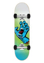 Screaming Hand Color Fade Full white-green-blue Vorderansicht