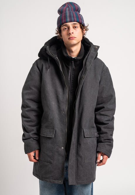 TITUS Nivae Winterjacke blackwashed – Rückenansicht