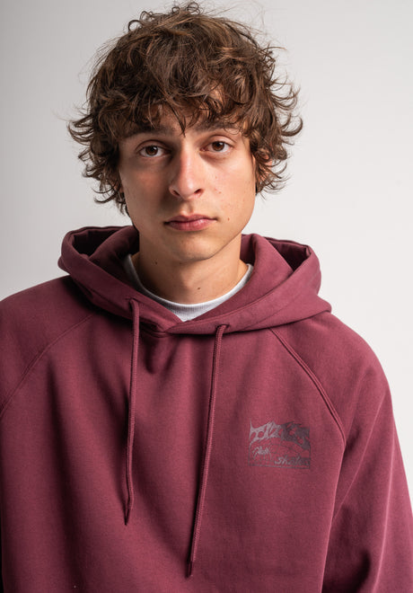 TITUS Heritage Clean Hoodie blackfaded – Detailansicht 2