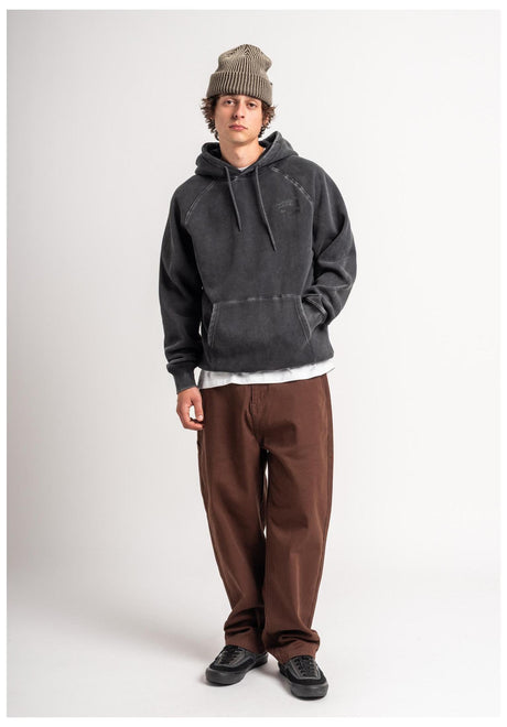 TITUS Heritage Clean Hoodie blackfaded – Oberansicht