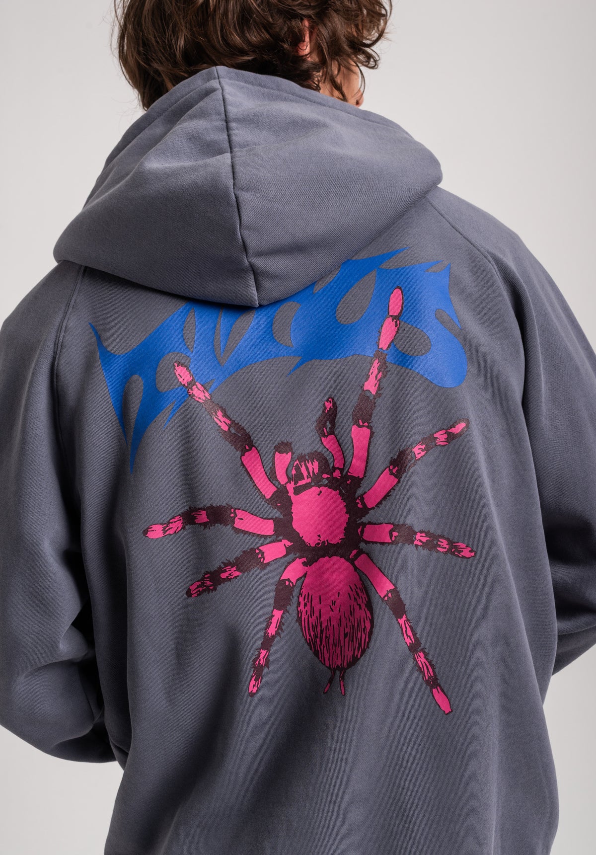 TITUS Zoya Hoodie greybluefaded – Detailansicht 2
