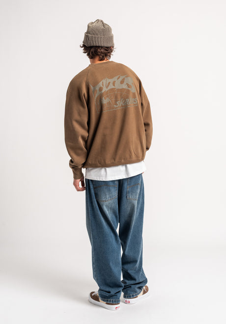 TITUS Heritage Clean Sweatshirt blackfaded – Oberansicht