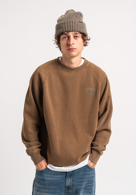TITUS Heritage Clean Sweatshirt blackfaded – Rückenansicht