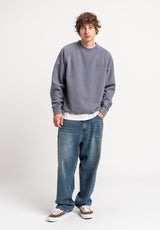 TITUS Heritage Clean Sweatshirt greybluefaded – Seitenansicht