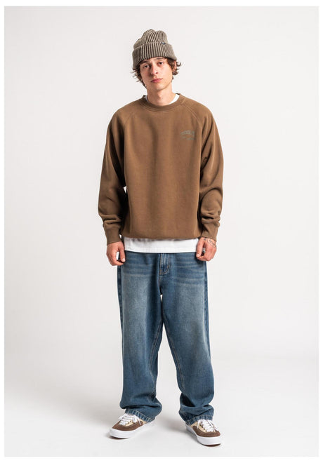 TITUS Heritage Clean Sweatshirt darkolivefaded – Detailansicht 1