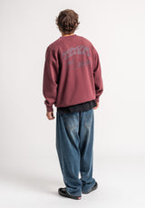 TITUS Heritage Clean Sweatshirt darkolivefaded – Detailansicht 2