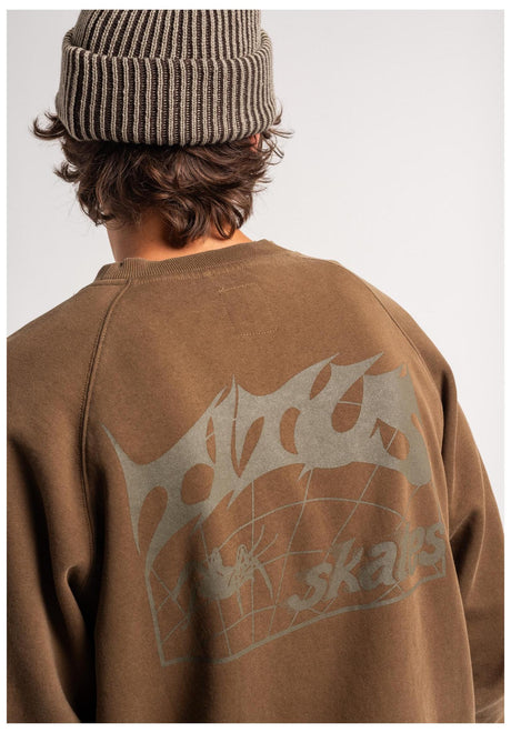 TITUS Heritage Clean Sweatshirt darkolivefaded – Seitenansicht