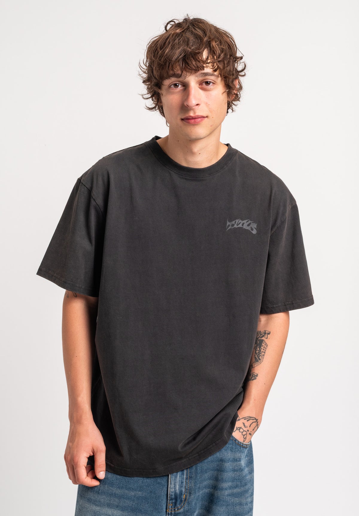 TITUS Zoya T-Shirt blackfaded – Rückenansicht