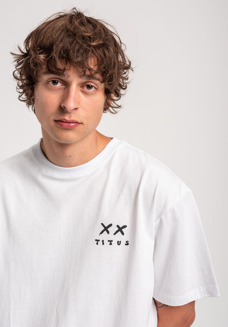 TITUS Nari T-Shirt white – Rückenansicht