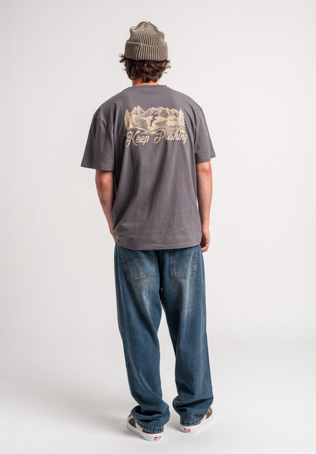 TITUS Nika T-Shirt greyblue – Oberansicht