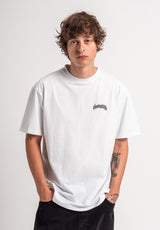 TITUS Yven T-Shirt white – Rückenansicht