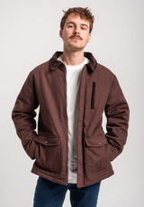 Rules Solae Winterjacke chocolatefudge – Oberansicht
