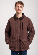 Rules Solae Winterjacke chocolatefudge – Vorderansicht