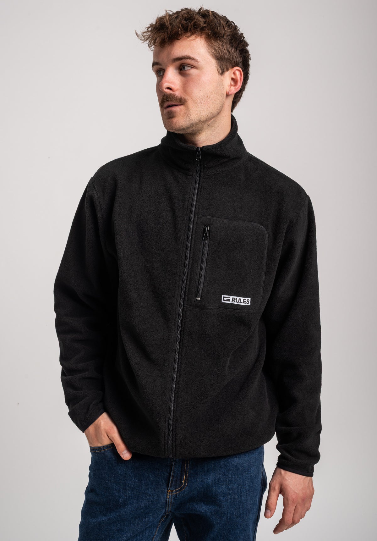 Rules Jonel Übergangsjacke black – Detailansicht 2