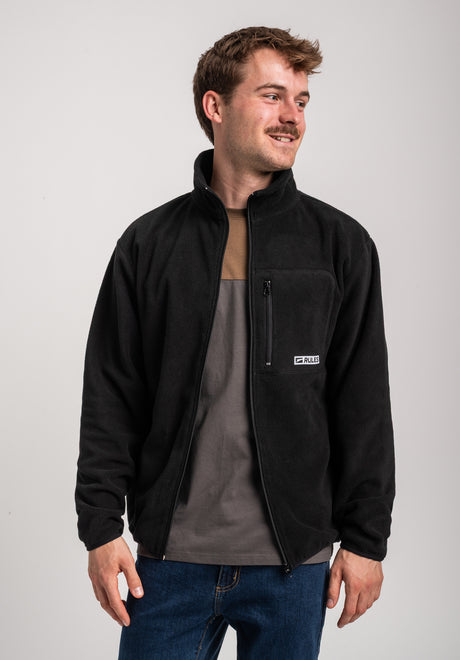 Rules Jonel Übergangsjacke black – Oberansicht