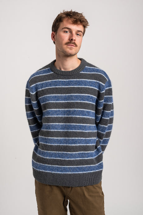 Rules Lirel Strickpullover Thunder-coldblue – Vorderansicht