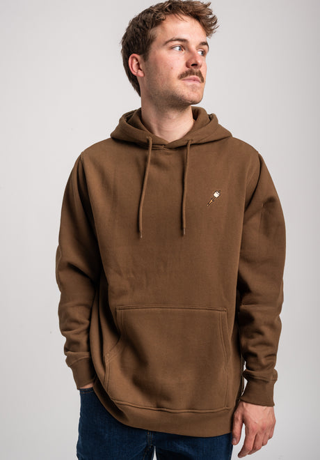 Rules Marshmellow Hoodie olive – Vorderansicht