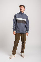 Rules Noen Sweatshirt fogblue-grey – Rückenansicht