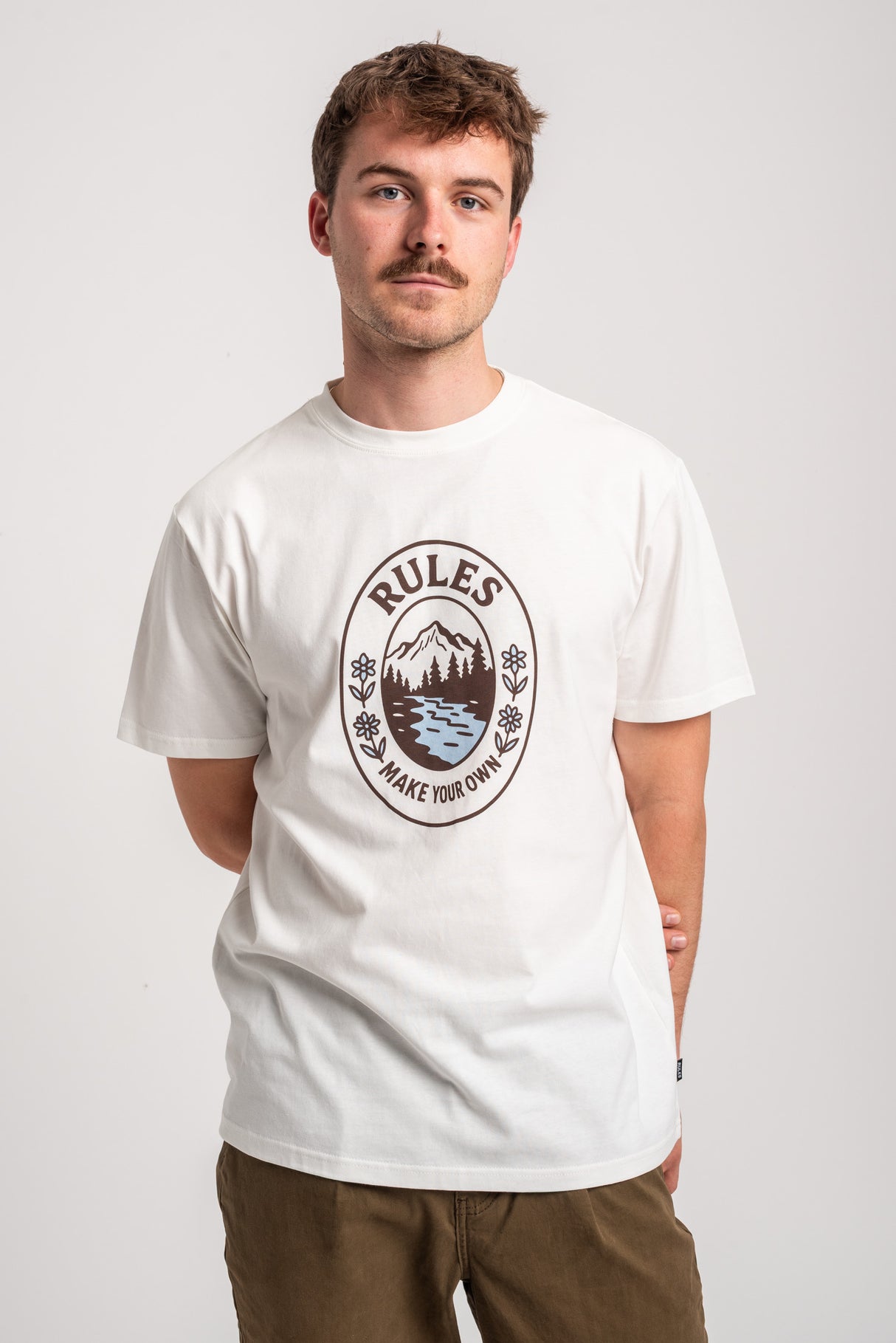 Rules Kirel T-Shirt offwhite – Detailansicht 1