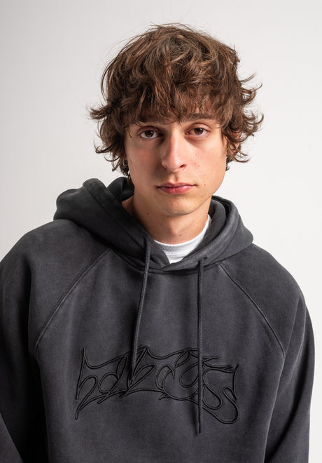TITUS Classic Typo Hoodie medipetrolfaded – Detailansicht 1
