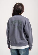 TITUS W Heritage Clean Sweatshirt greybluefaded – Detailansicht 1