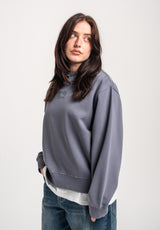 TITUS W Heritage Clean Sweatshirt greybluefaded – Oberansicht