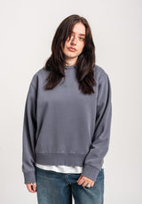 TITUS W Heritage Clean Sweatshirt greybluefaded – Rückenansicht