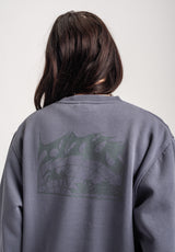 TITUS W Heritage Clean Sweatshirt greybluefaded – Seitenansicht