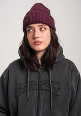 TITUS W Classic Front Zip-Hoodie blackfaded – Detailansicht 1
