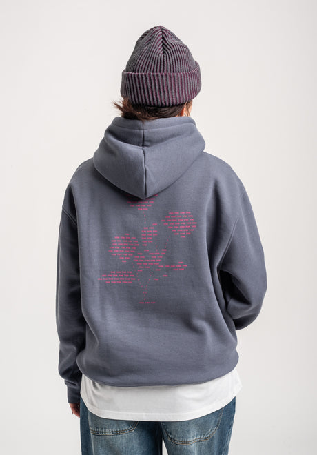 TITUS Dilja Hoodie greyblue – Vorderansicht