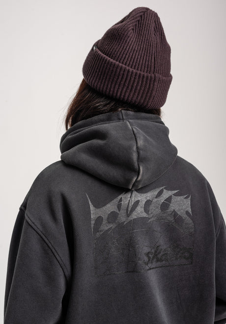 TITUS W Heritage Clean Hoodie blackfaded – Detailansicht 2