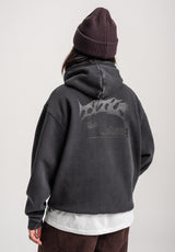 TITUS W Heritage Clean Hoodie blackfaded – Ansicht 1