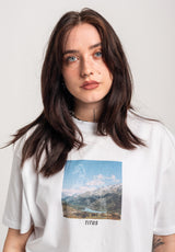 TITUS Nermin T-Shirt white – Vorderansicht