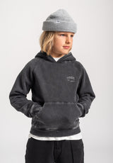 TITUS Heritage Clean Kids Hoodie blackfaded – Detailansicht 2