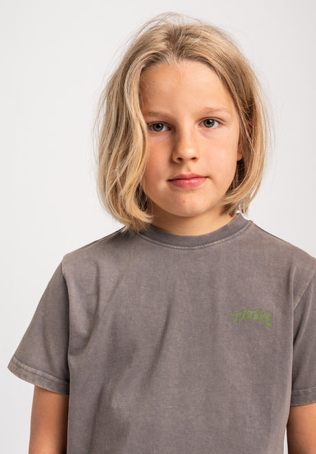 TITUS Zoya Kids T-Shirt greybluefaded – Detailansicht 1