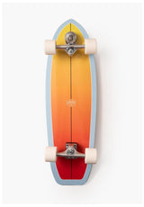 TITUS Surf Skate Sunburst Cruiser-Komplett orange – Detailansicht 2