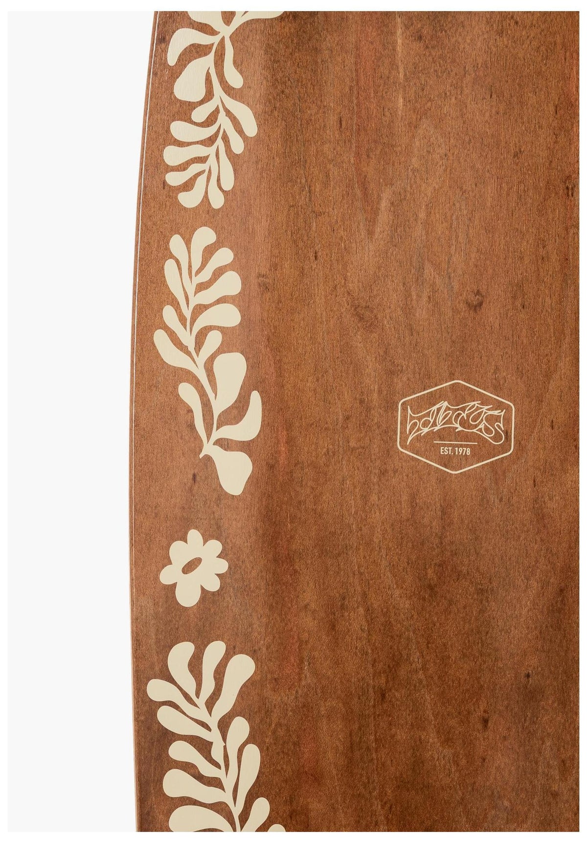 TITUS Surf Skate 3 Seagrass Cruiser-Komplett brown – Oberansicht