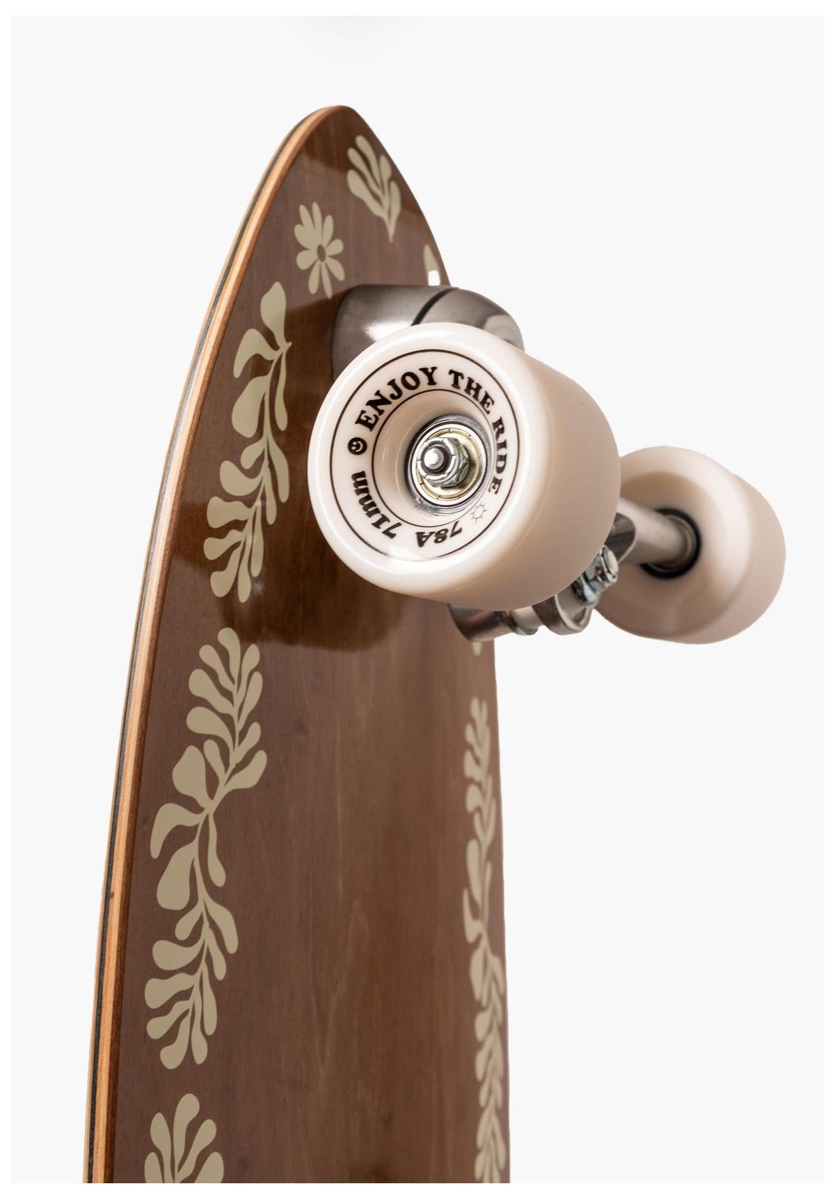 TITUS Surf Skate 3 Seagrass Cruiser-Komplett brown – Rückenansicht