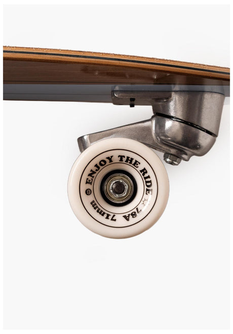 Kingpin Surf Skate 4 Locals Cruiser-Komplett brown – Rückenansicht